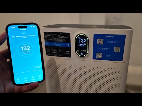 Morento  Smart Air purifier review #Morento #Air #Purifier