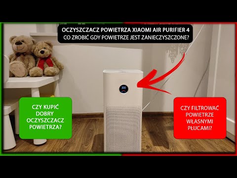 Oczyszczacz powietrza Xiaomi Smart Air Purifier 4. Najlepszy oczyszczacz powietrza w pokoju dziecka