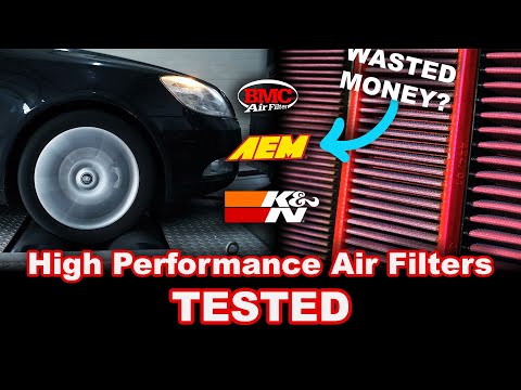 Performance Air Filters – K&N vs AEM vs BMC – DYNO TEST