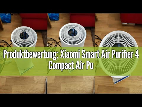 Produktbewertung: Xiaomi Smart Air Purifier 4 Compact Air Purifier (Removes Up To 99.97% Pet Hair, D