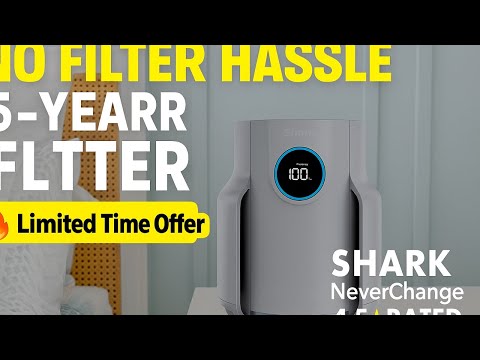 Shark Never Change Air Purifier – 5-Year Filter = No Hassle! #SmartHome #AirPurifier
