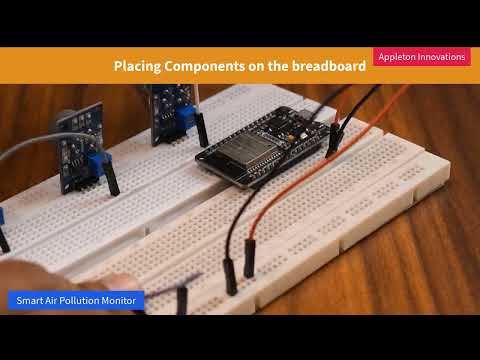Smart Air Pollution Monitoring System IoT Projects using ESP32 IoT Projects Arduino