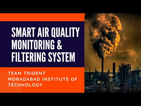 Smart Air Quality Monitoring & Filtering System | Team TRIDENT | Moradabad Institute of Technology |
