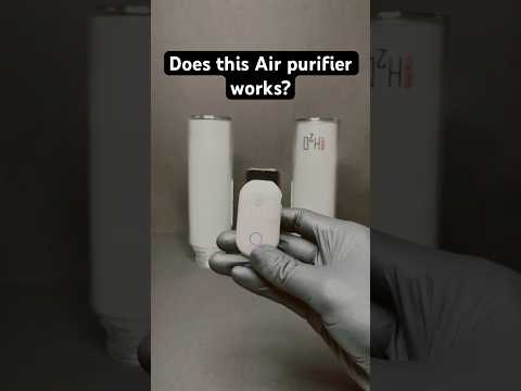 Testing Atovio Pebble Air purifier | Smoke Test #shorts