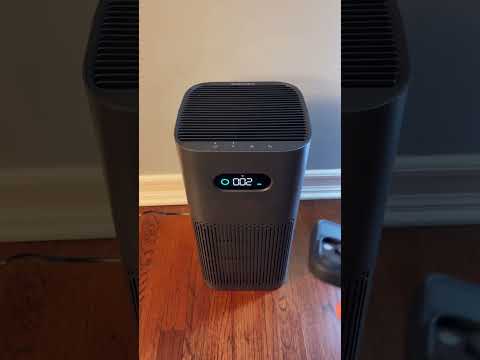 The Wyze Air Purifier is super smart and connects to the Wyze application where you can control it