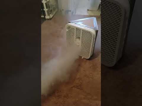 Triangle Box Fan Air Purifier Smoke Test 2