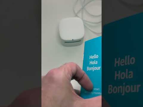 Unboxing and Installing the Amazon Smart Air Quality Monitor – Track PM 2 5, VOCs, CO, and More