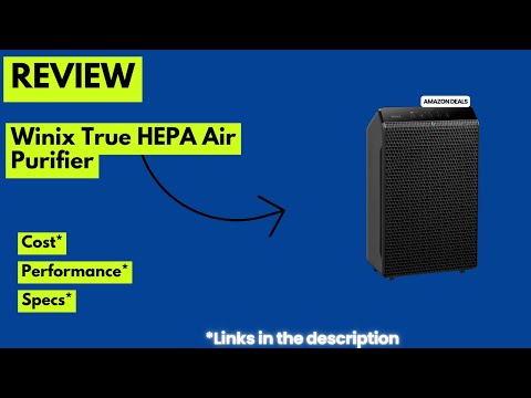 Winix True HEPA Air Purifier Review 2025 | Cleans 1881 Sq Ft, PlasmaWave & Smart WiFi Control!